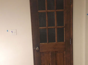 大阪府堺市堺区｜新築内装ドア木部塗装(ウッドコート)の事例