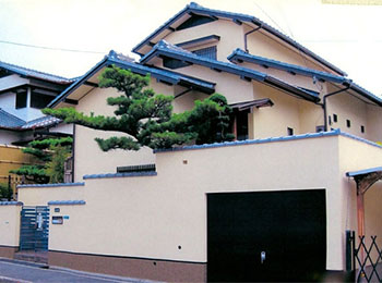 大阪府熊取町N様｜木造の外壁塗装(ジョリパットフレッシュ)の事例