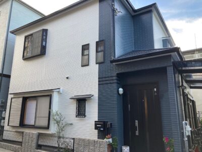 大阪府泉大津市D様邸｜木造の外壁塗装の事例