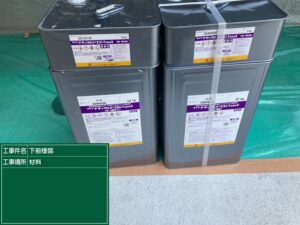 泉大津市S様邸の付帯部塗装で使用したナチュラルシリコンTypeⅡ