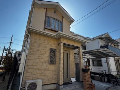 【高石市綾園】I様邸 外壁・屋根塗装｜外壁4工程・屋根4工程＋下地補修まで徹底施工